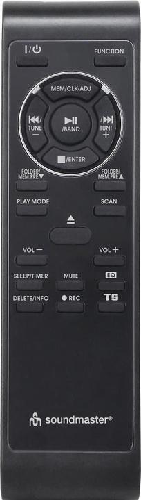 Produktbild Soundmaster MCD5550D (Tape-Deck, Plattenspieler, Bluetooth, CD Player, 2x 2.5 W)
