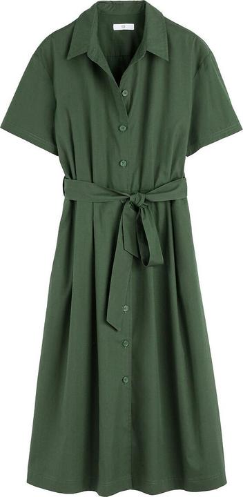 La Redoute Collections Blusenkleid mit Bindegürtel