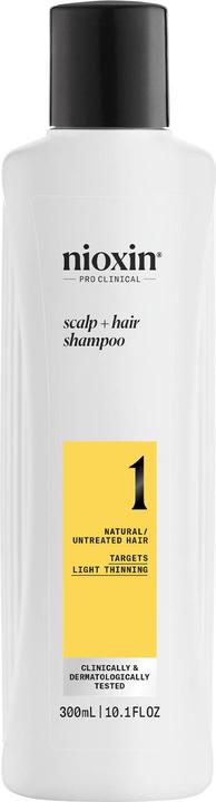 Immagine prodotto Nioxin Scalp + Hair System 1 Shampoo (300 ml, Shampoo liquido)