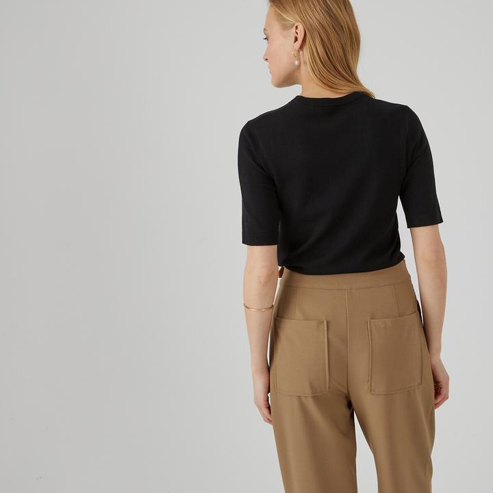 Image du produit La Redoute Collections Pull à manches courtes (M)