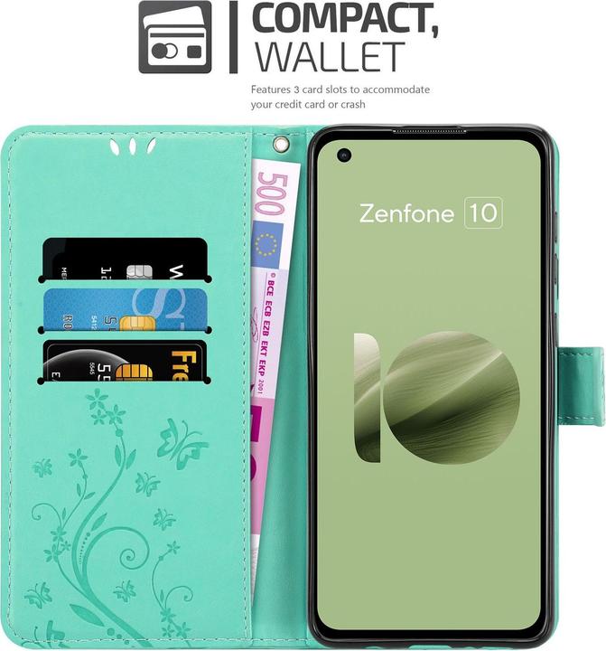 Immagine prodotto Cadorabo Custodia per Asus Zenfone 10 Flower Book (Asus Zenfone 10)