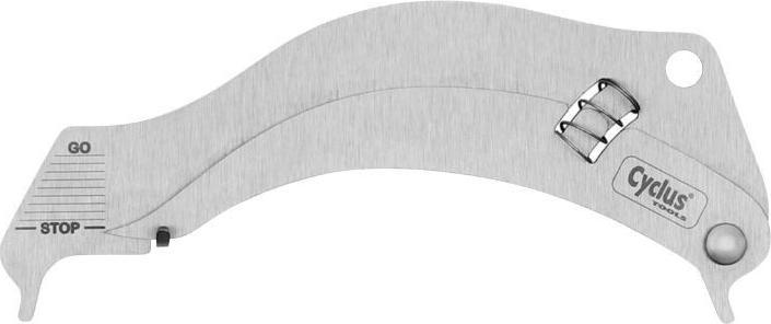 Cyclus Tools Chain wear gauge with wear indicator