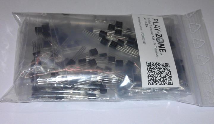 Actual product image OEM 170 transistor set 17 types each 10 pcs.