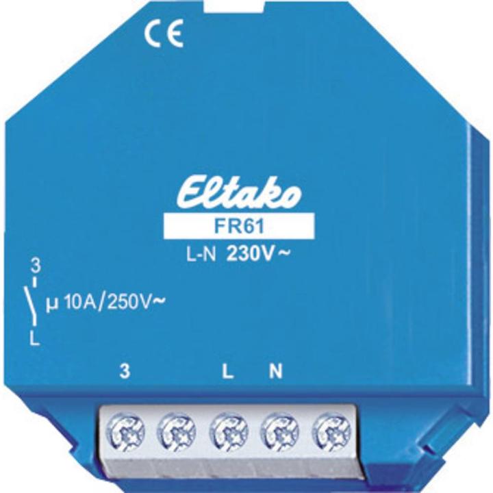 Immagine prodotto Eltako Sezionatore di campo ad autoapprendimento 0V. Contatto NO non a potenziale zero (Attuatore dell'interruttore)