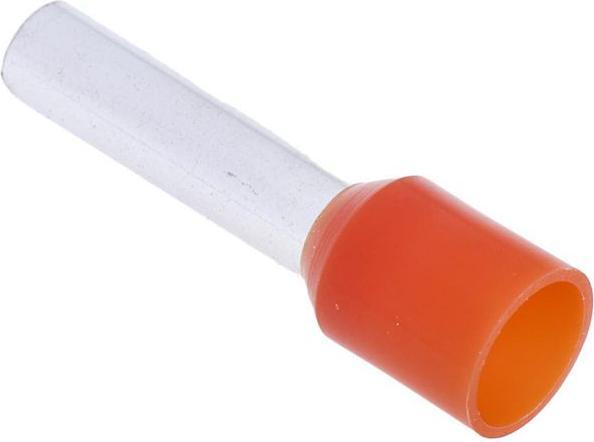 Image du produit Rs Pro Embouts de câble, 4mm², orange, 20mm, paquet de 100 pièces