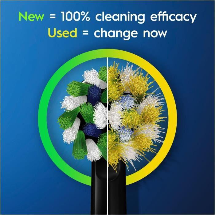 Actual product image Oral-B CrossAction 80339540 Electric toothbrush head (e) (3 x)