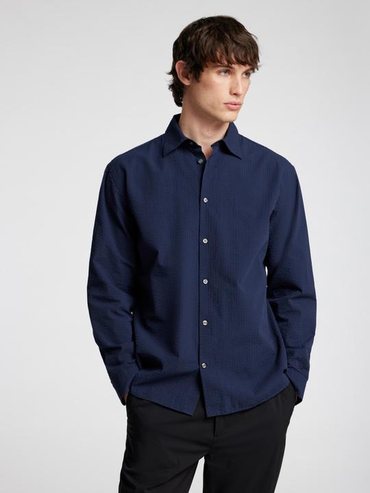 Produktbild Selected Homme Seersucker Langarmhemd (L)