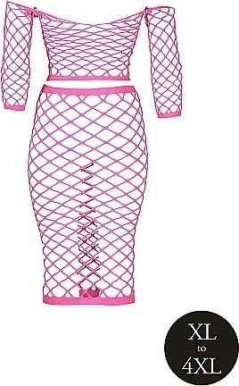 Produktbild Ouch! Long Sleeve Crop Top and Long Skirt (XL, XXL, 3XL)