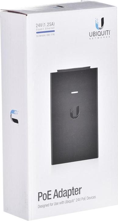 Image du produit Ubiquiti PoE Injector (PoE-in 24V passif, 30 W)