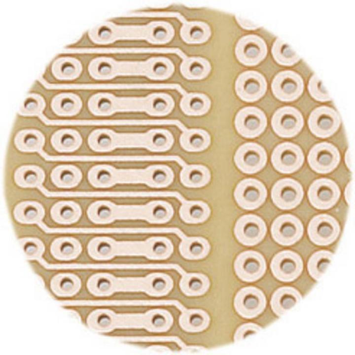 Actual product image Rademacher WR Test board according to IHK guideline Hard paper (L x W) 160 mm x 100 mm 35 µm grid size 2.54 mm (Circuit board)