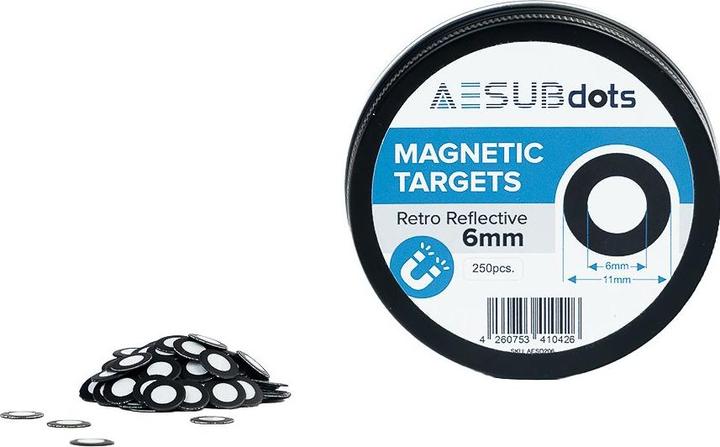 Actual product image Aesub Aesubdots 6mm Retro Reflective