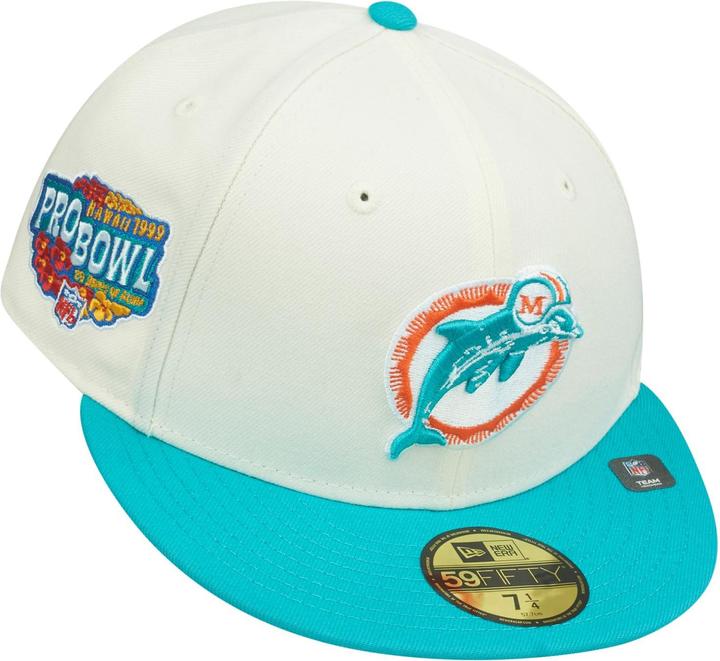 Produktbild New Era 59Fifty Fitted Cap Throwback Miami Dolphins - 8 (8)