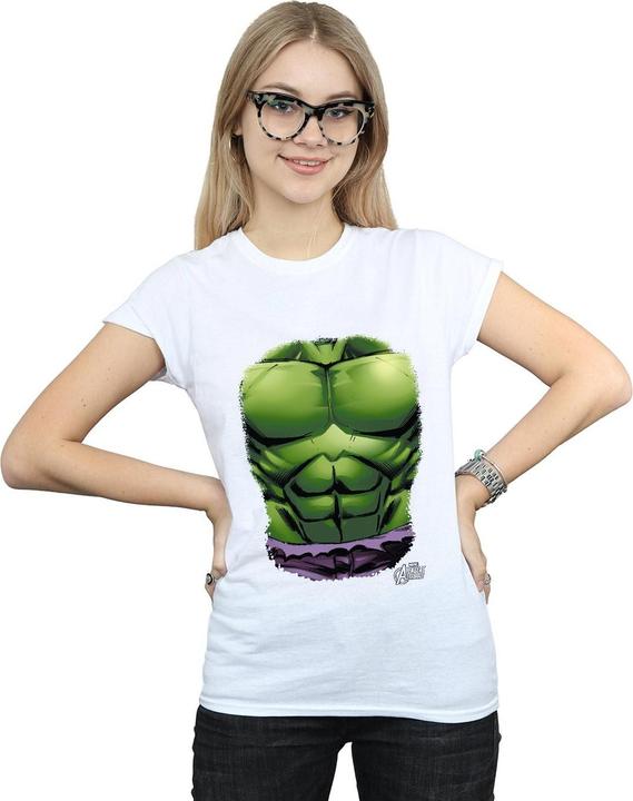 Image du produit - T-shirt HULK CHEST BURST - Femme (XL)