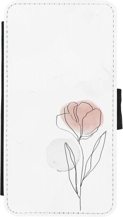 Immagine prodotto PhoneLook Coque Portafoglio noir Primavera 23 minimalista fiore (Apple iPhone X, Apple iPhone XS)