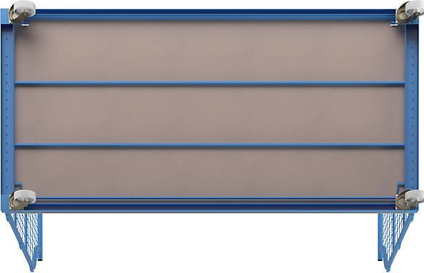 Produktbild Cordes Universal-Corlette® + Vergitterung, Typ 2400, lichtblau, 2400x1150x1850 (800 kg)