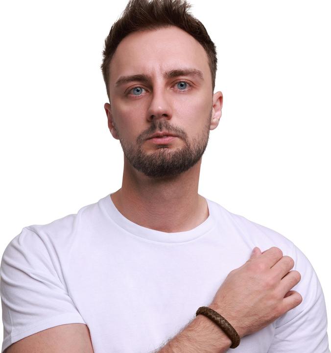 Produktbild Heideman Lederarmband Enno (23 cm, 100% Leder)