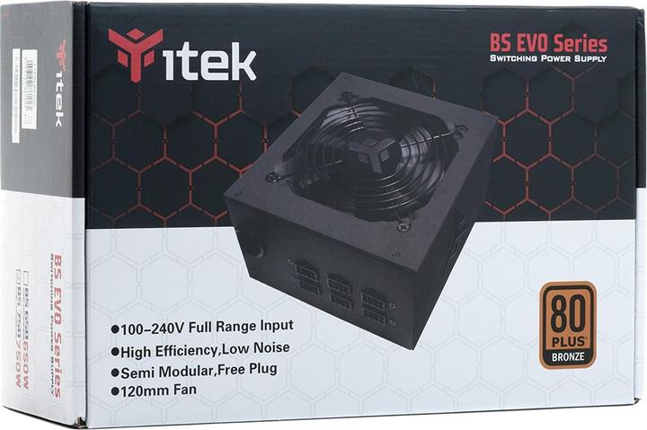 Immagine prodotto Itek Alimentazione ATX compatibile BS750 Evo - 750W (750 W)