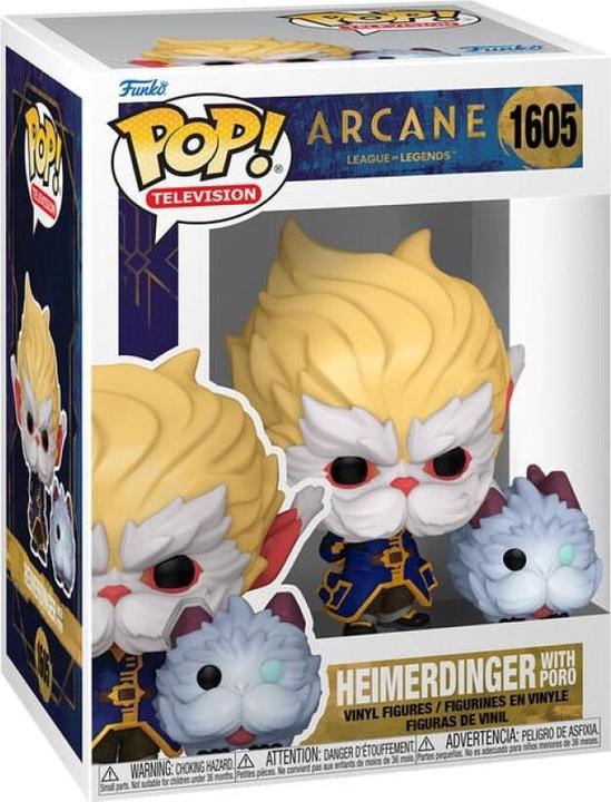 Image du produit Funko Arcane - 1605 - Heimerdinger & Poro Television