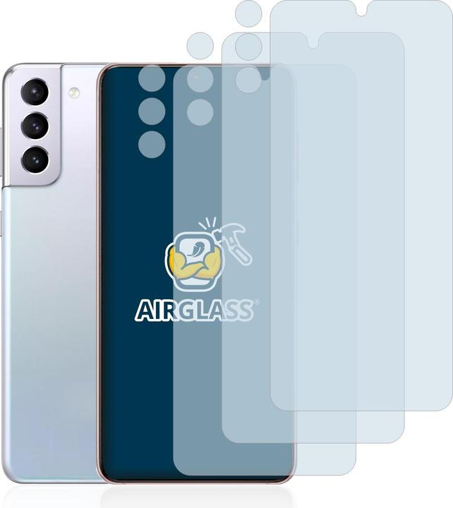 Actual product image BROTECT AirGlass Glass (3 Piece, Samsung Galaxy S21 5G)