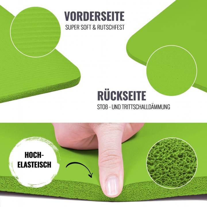 Produktbild Gorilla Sports Yogamatte (15 mm)