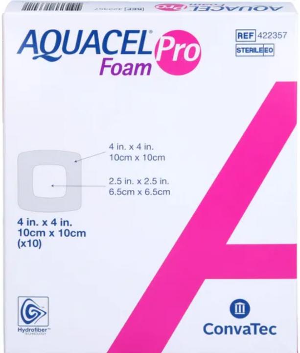 Actual product image Aquacel Ag AQUACEL Foam Pro 10x10cm 10 pcs.