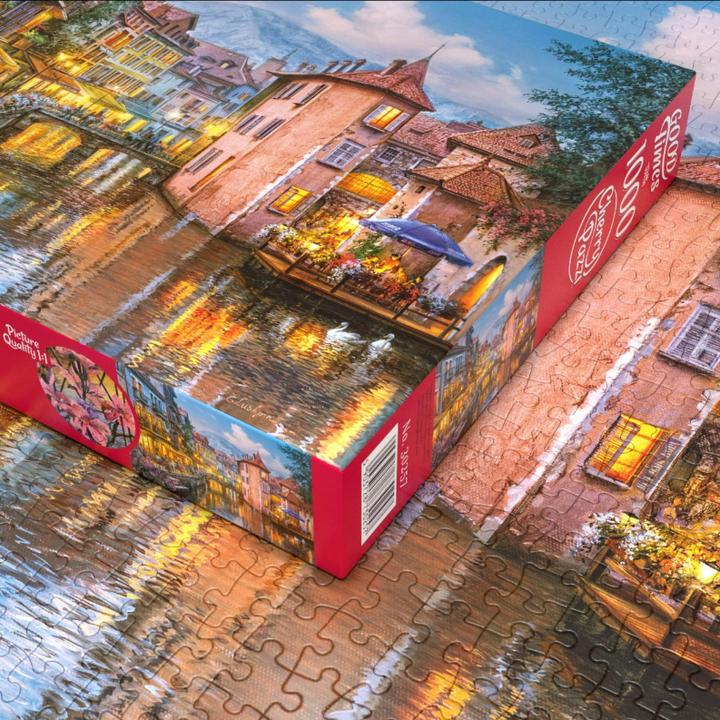 Produktbild Cherry Pazzi Puzzle Abend in Annecy 1000 Teile (1000 Teile)