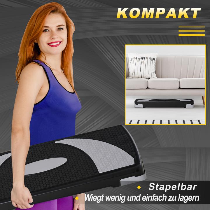 Actual product image Homcom Tapboard with 3 steps