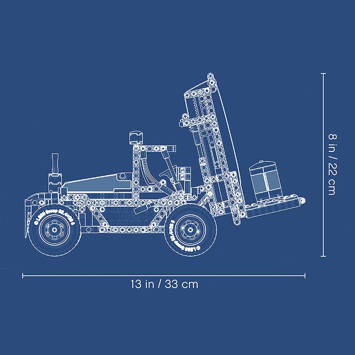 Actual product image LEGO Heavy-duty forklift truck (42079, LEGO Technic)