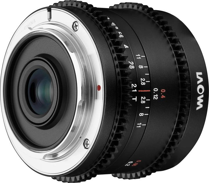 Immagine prodotto Venus Optic Lunghezza focale fissa 7.5mm t/2.1 Zero-D Cine MFT (Micro Four Thirds, Micro Four Thirds)