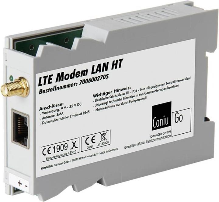 Image du produit Coniugo CONIU 700600270S Modem LTE LAN Rail DIN