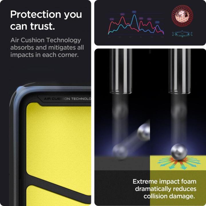 Produktbild Spigen TOUGH ARMOR GALAXY XCOVER 6 PRO Black (Samsung Galaxy XCover 6 Pro)