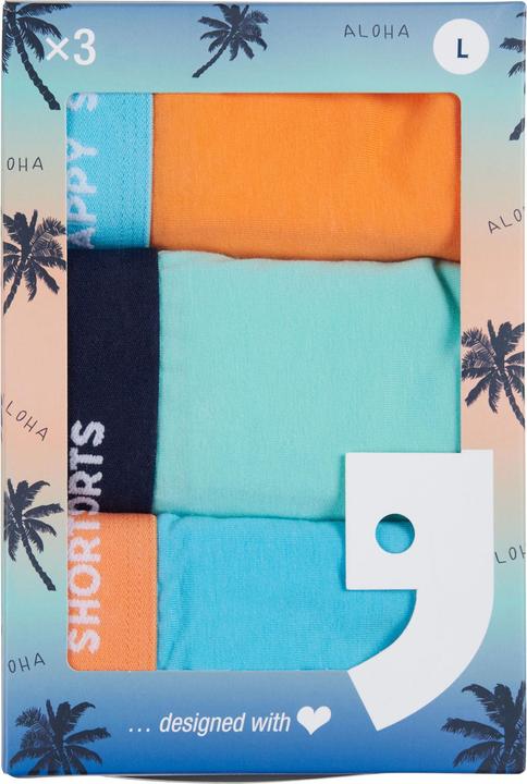 Immagine prodotto Happy shorts Retro Boxer Jersey (M, confezione da 3)
