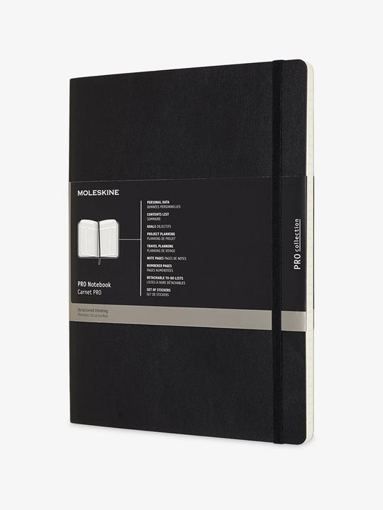 Actual product image Moleskine Notebook (19 x 25 cm, Lined, Soft cover)