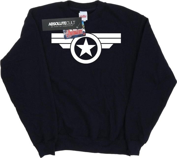 Actual product image Boys Captain America Super Soldier Sweatshirt (140, 146)