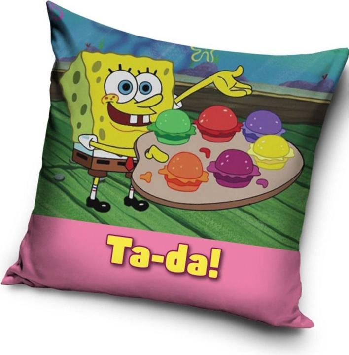 Image du produit Spongebob Squarepants Ta-Da Square Coussin garni (40 x 40 cm)