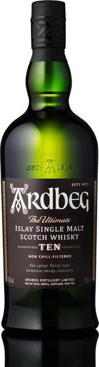 Produktbild Ardbeg 10 Years (Single Malt, Scotch Whisky, 1 x 70 cl)