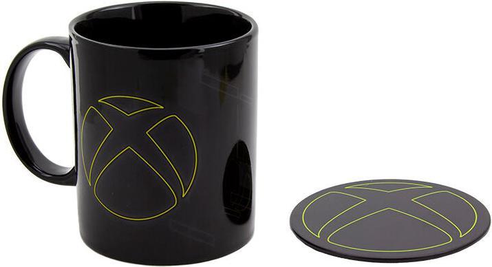 Actual product image Paladone Products Paladone Xbox Mug and Metal Coaster (300 ml, 1 x)