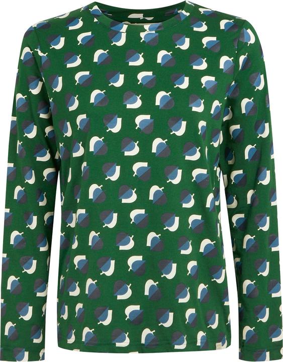 Actual product image Regatta Womens/Ladies Orla Kiely Leaf Print Long-Sleeved T-Shirt (34 D)