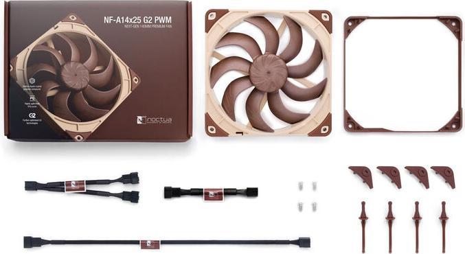 Image du produit Noctua NF-A14x25 G2 PWM (140 mm, 1 x)