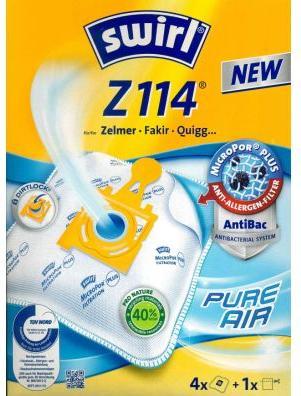 Actual product image Swirl Vacuum Cleaner Bag Z114 MicroPor Plus for Zelmer, Fakir and Quigg Vacuum Cleaners