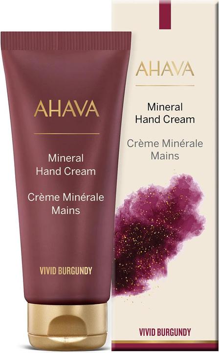 Actual product image Ahava Mineral Hand Crème Vivid Burg (100 ml)