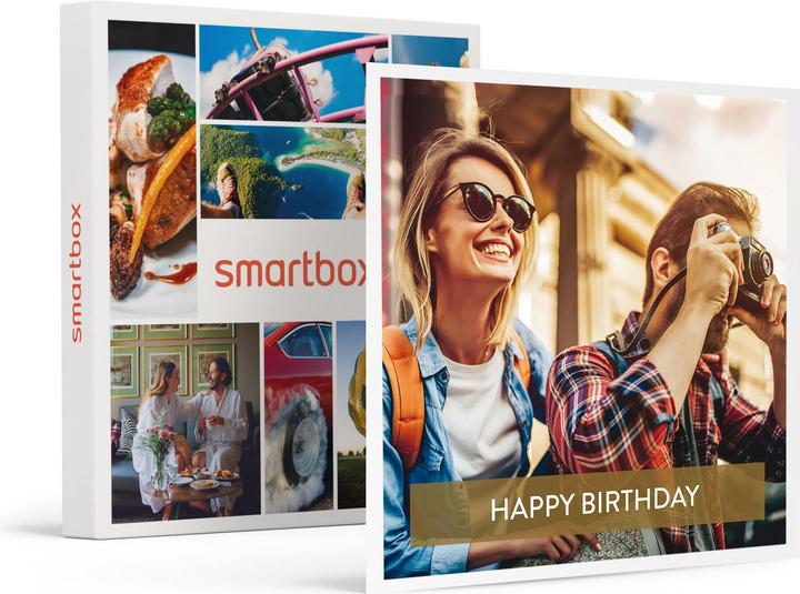 Immagine prodotto Smartbox Joyeux anniversaire: 3 giorni in un hotel 4* in Europa (2 pers.)