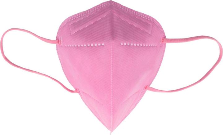 Image du produit AccuCell 10 masques FFP2 rose 5 couches, certifiés DIN (FFP2, 10 x)