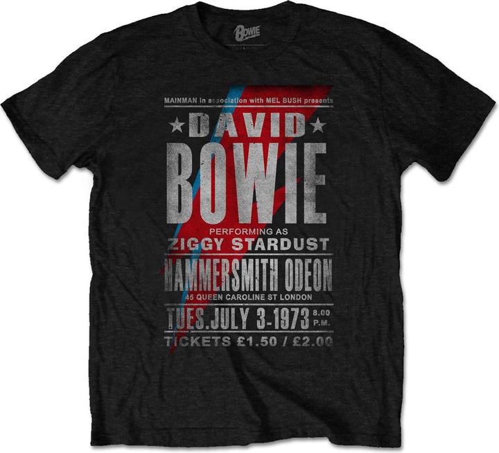 Produktbild David Bowie Hammersmith Odeon TShirt (L)