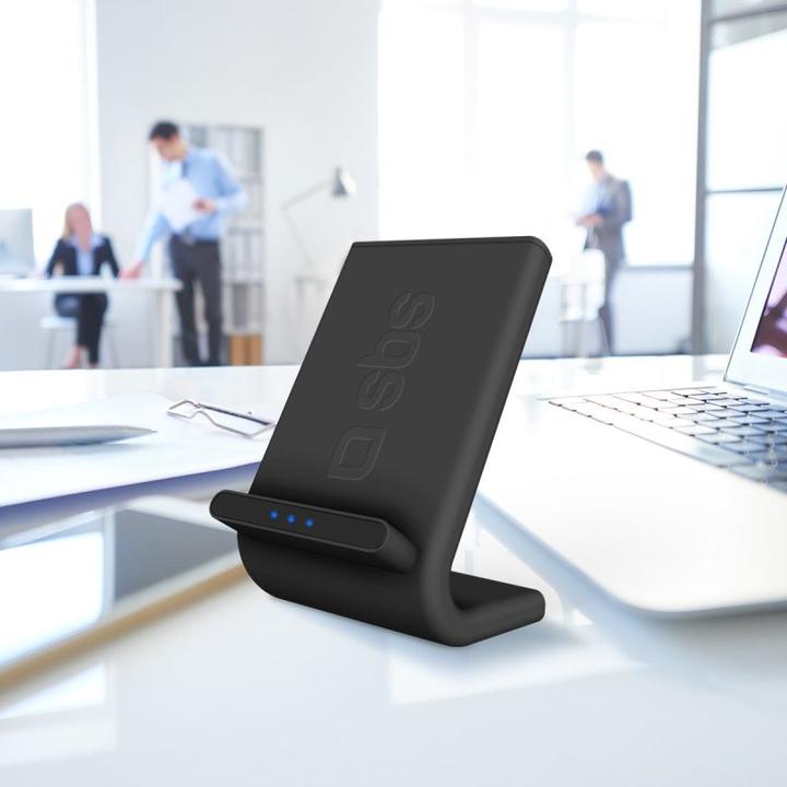 Actual product image SBS Desktop Wireless Charger with stand function (10 W)