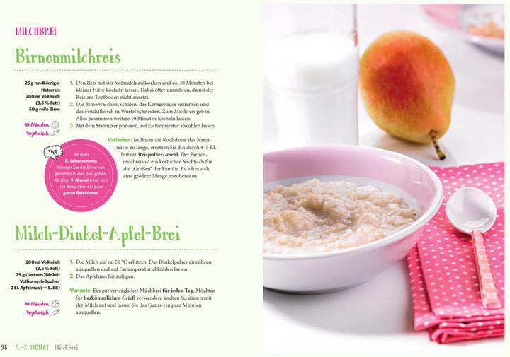 Immagine prodotto Das grosse Buch von Babybrei & Beikost (Tedesco, Natalie Stadelmann, 2019)