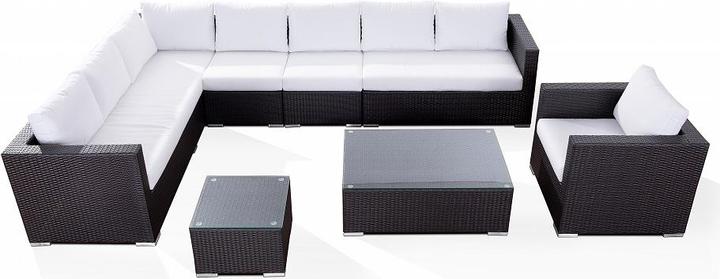 Beliani Rattan Lounge 23 Teile XXL