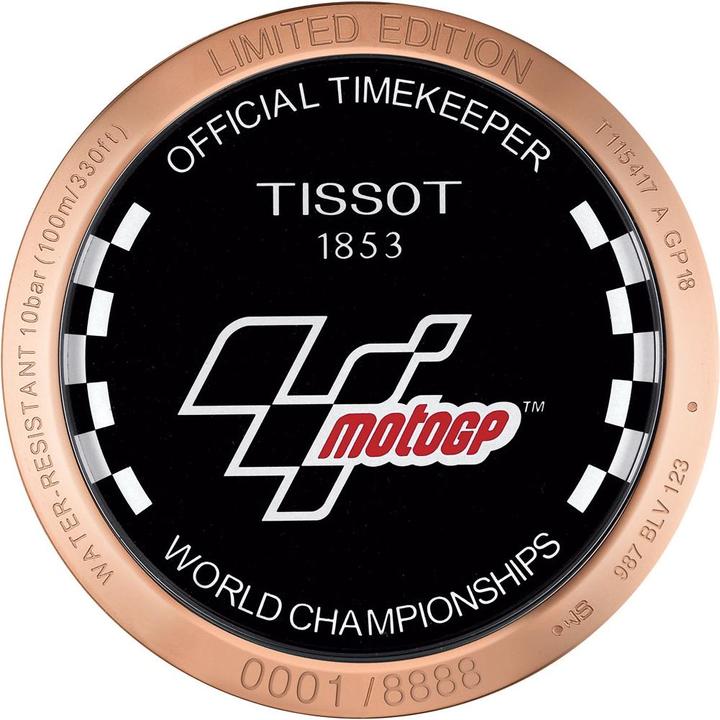 Actual product image Tissot T-Race Moto GP 2018 (Analogue wristwatch, 43 mm)