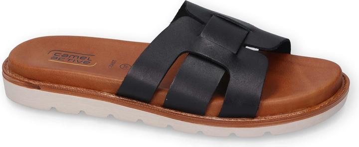 Camel Active Sandale brushed Nappa SCHWARZ