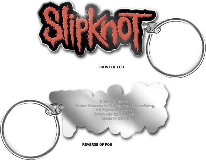 Slipknot Emaille Schlüsselanhänger Logo